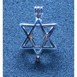 Star of David Pendant Set